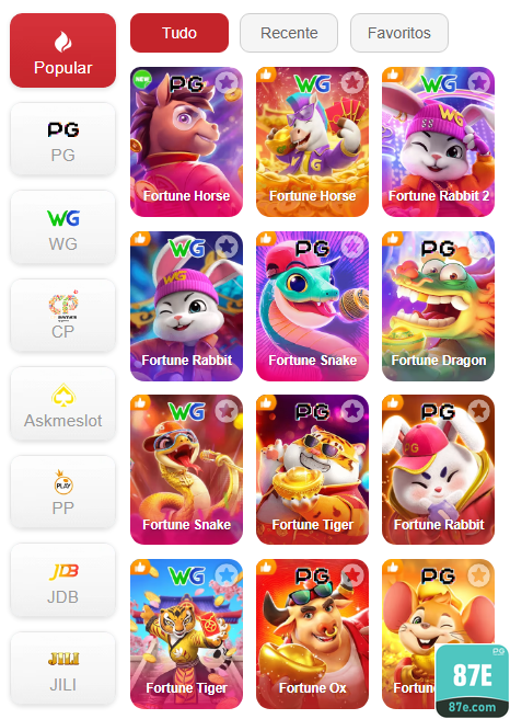 Experiência de Jogos 87e.com